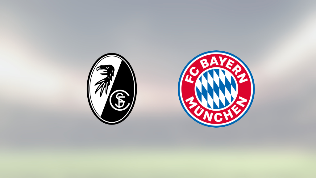 Freiburg och Bayern München delade på poängen efter 2-2