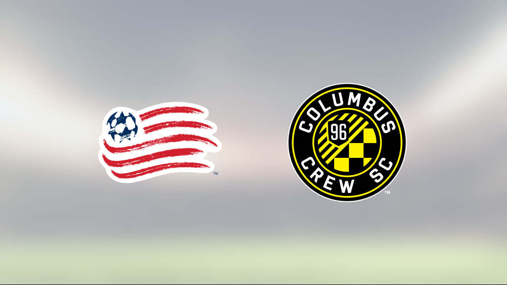 New England slog Columbus Crew i måljämn match