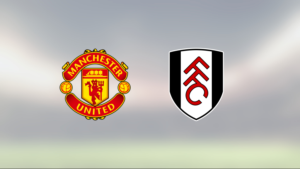 Stark insats när Fulham tog poäng borta mot Manchester United