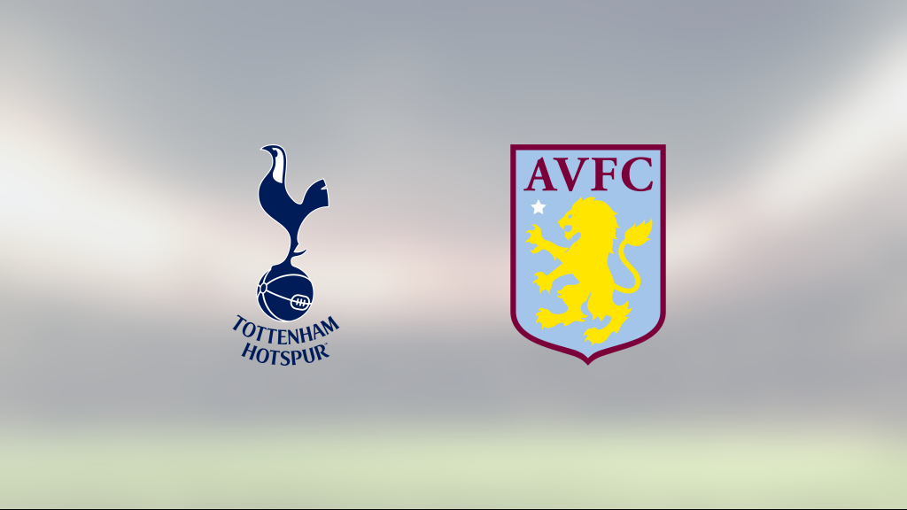 Seger för Aston Villa mot Tottenham efter tidigt avgörande