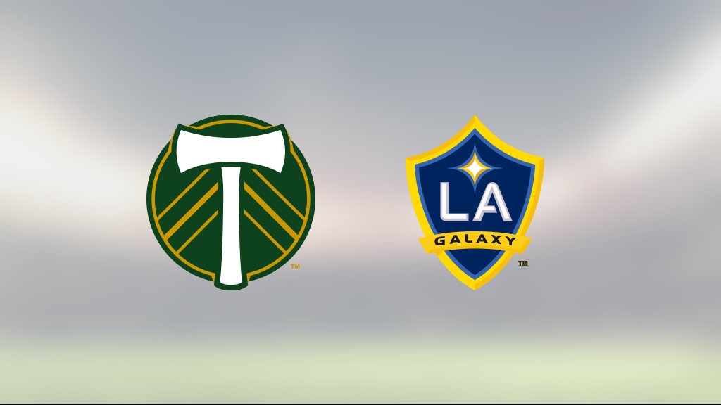 Portland avgjorde mot LA Galaxy efter paus