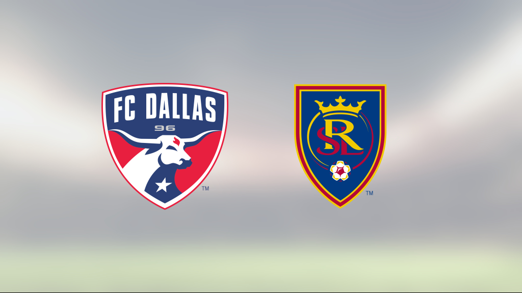 Delad pott när FC Dallas tog emot Real Salt Lake