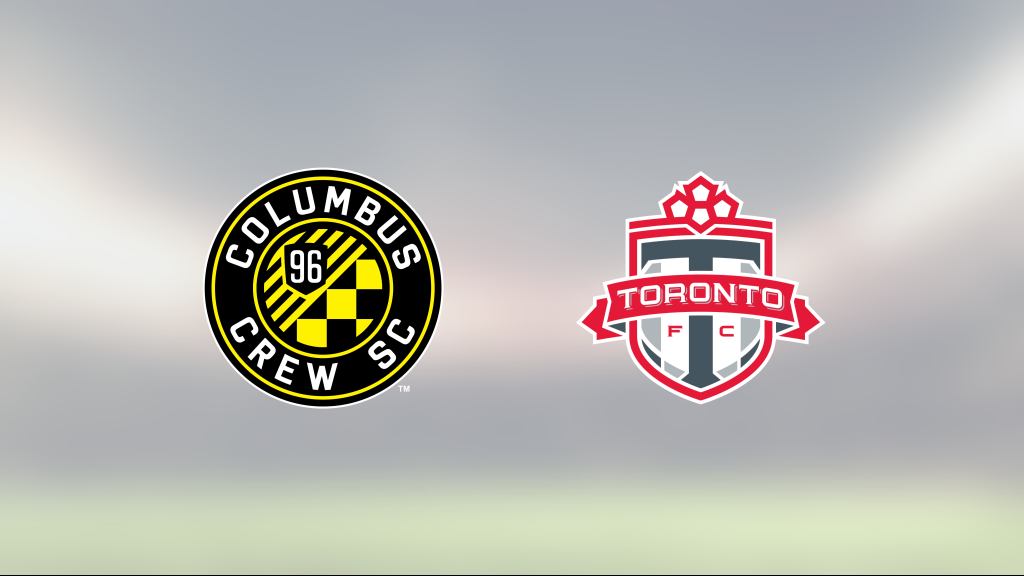 Columbus Crew slog Toronto i måljämn match