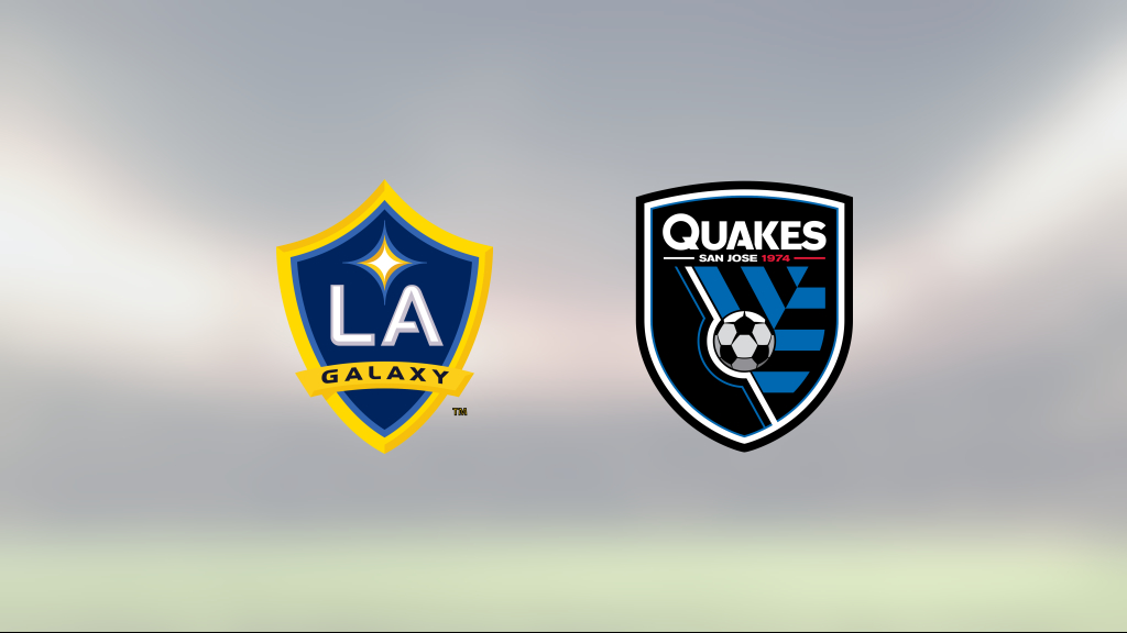 Stark andra halvlek räckte för LA Galaxy mot San Jose Earthquakes