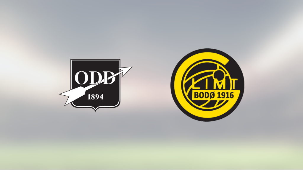 Sander Svendsen matchhjälte för Odd hemma mot Bodö/Glimt