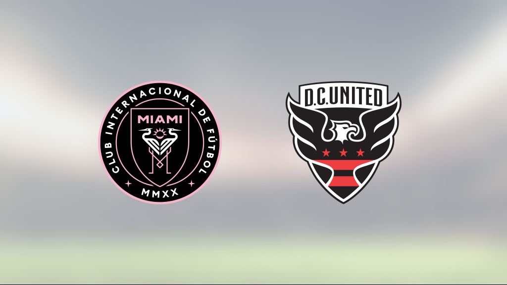 DC United klart bättre än Miami