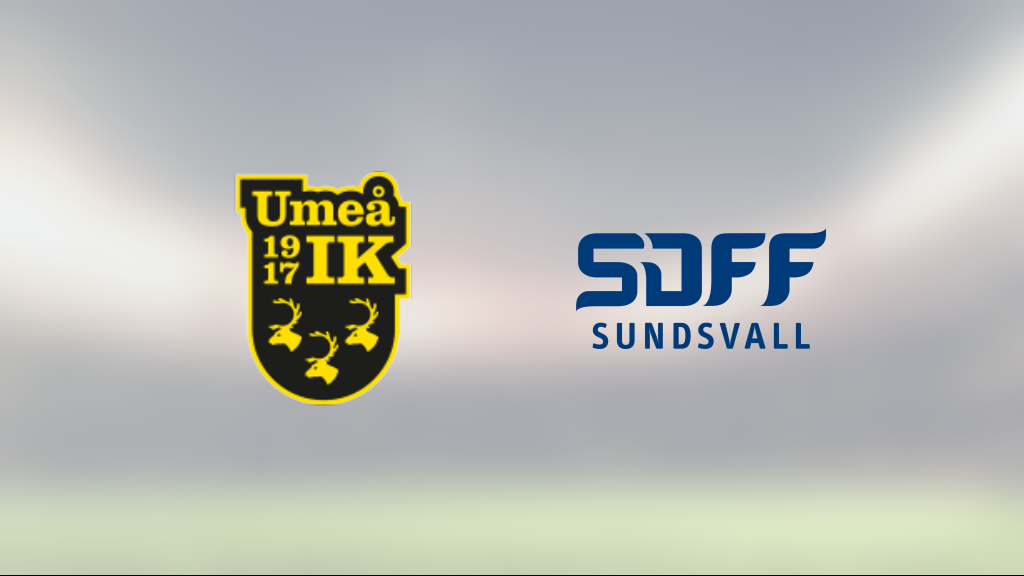 Umeå upp i topp efter seger mot Sundsvalls DFF