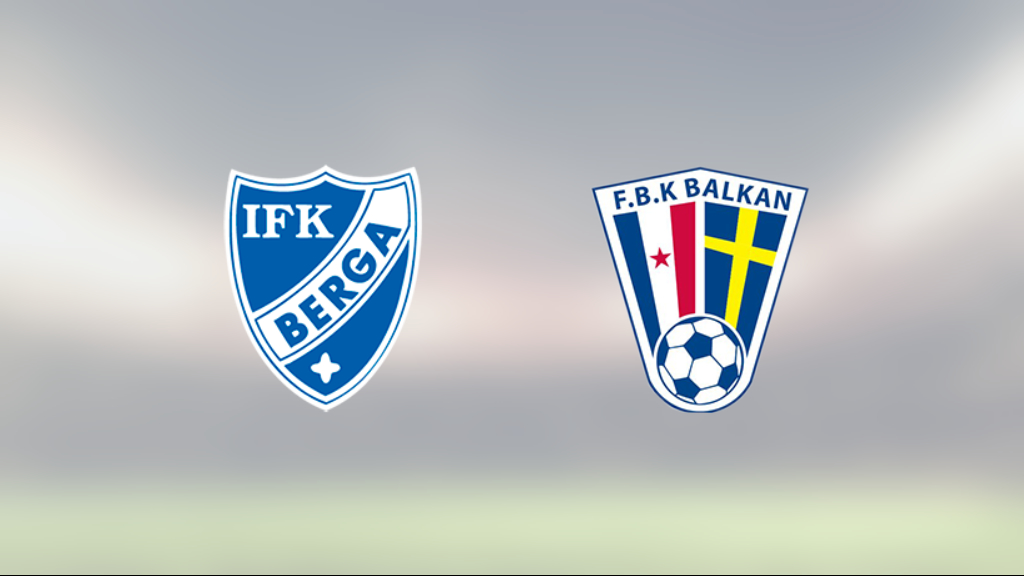 IFK Bergas Christopher Christensson och Peiman Eliassi sänkte Balkan