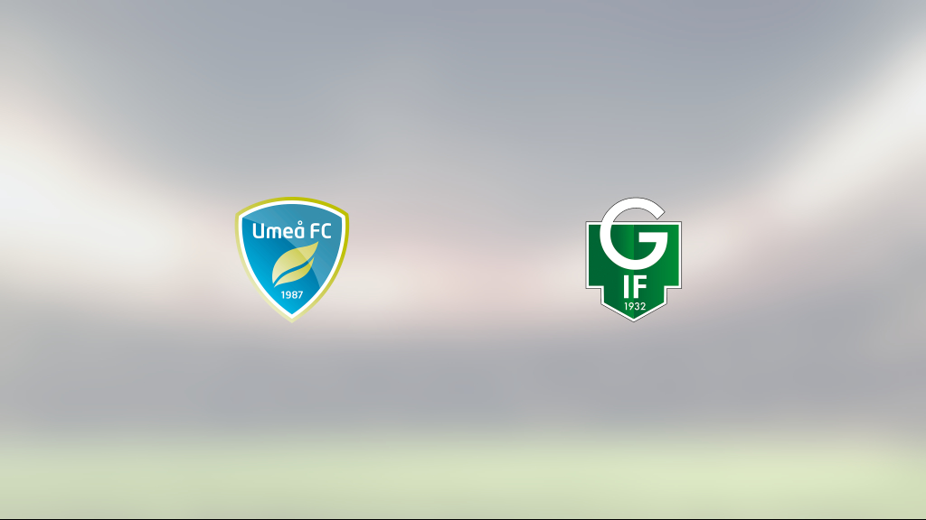 Mållös match när Umeå FC mötte Gottne