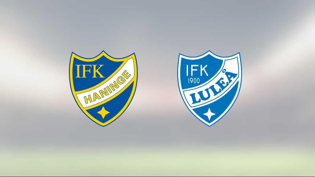 1–0-seger för Haninge mot IFK Luleå – Dida Rashidi matchhjälte