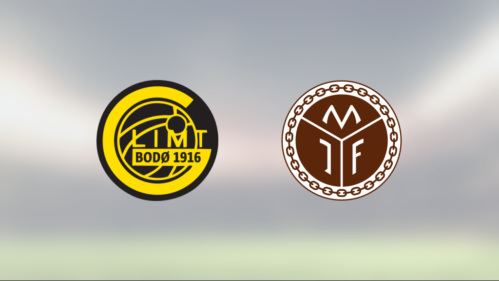 Bodö/Glimt ny serieledare efter 2-0 mot Mjöndalen