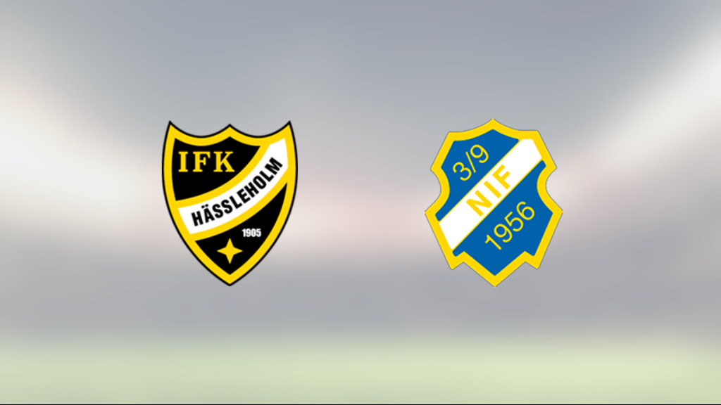 IFK Hässleholm och Nosaby kryssade i mållös match