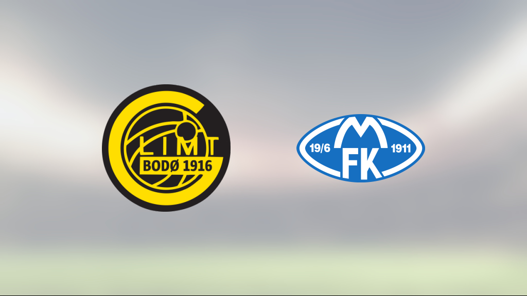 Molde upp i serieledning efter seger i toppmötet med Bodö/Glimt