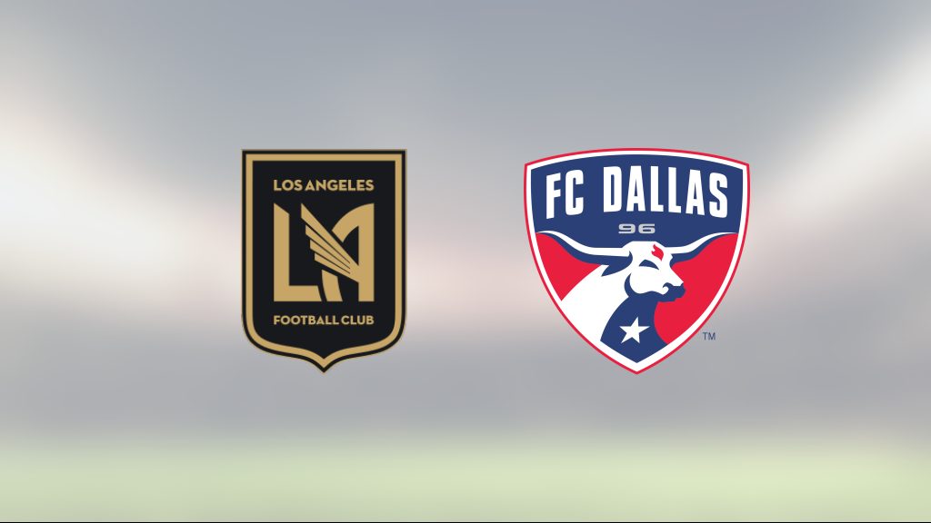 Los Angeles FC vann mot FC Dallas på hemmaplan