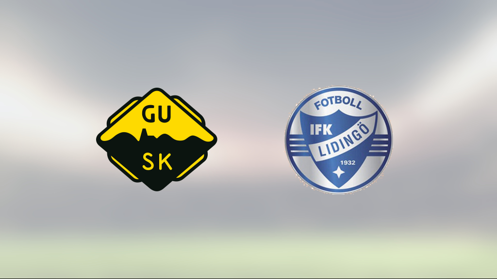 Gamla Upsala och IFK Lidingö kryssade i mållös match