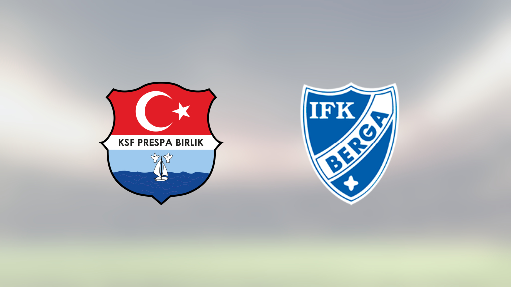 IFK Berga vann mot Prespa Birlik – trots underläge i halvtid