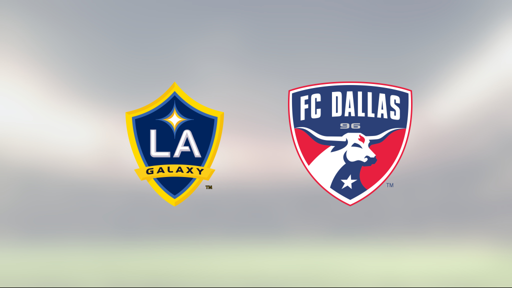 LA Galaxy vann mot FC Dallas på hemmaplan