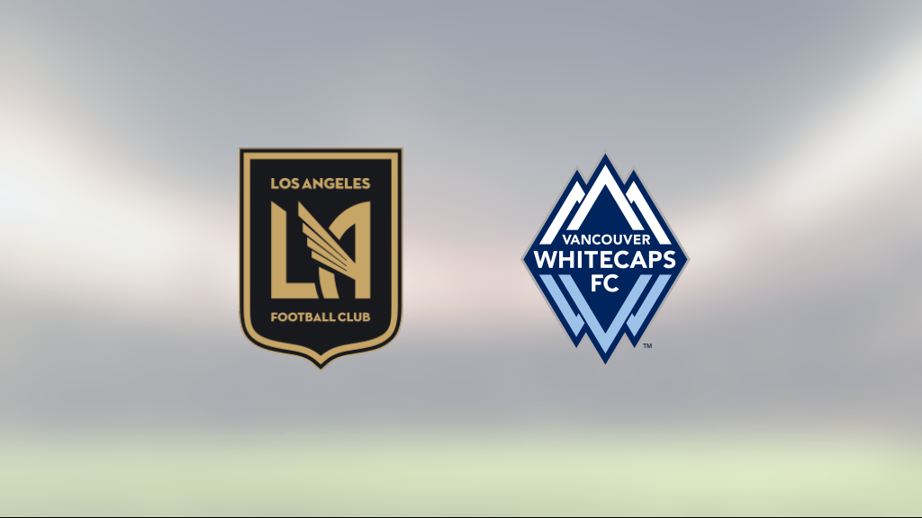 Oavgjort för Los Angeles FC hemma mot Vancouver Whitecaps FC