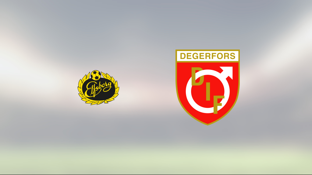 Elfsborg segrade mot Degerfors på hemmaplan