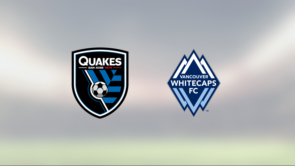 San Jose Earthquakes svårslaget – åttonde matchen i rad med poäng efter 0-0