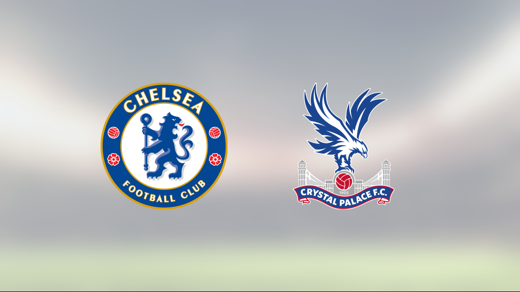 Chelsea tog kommandot från start mot Crystal Palace