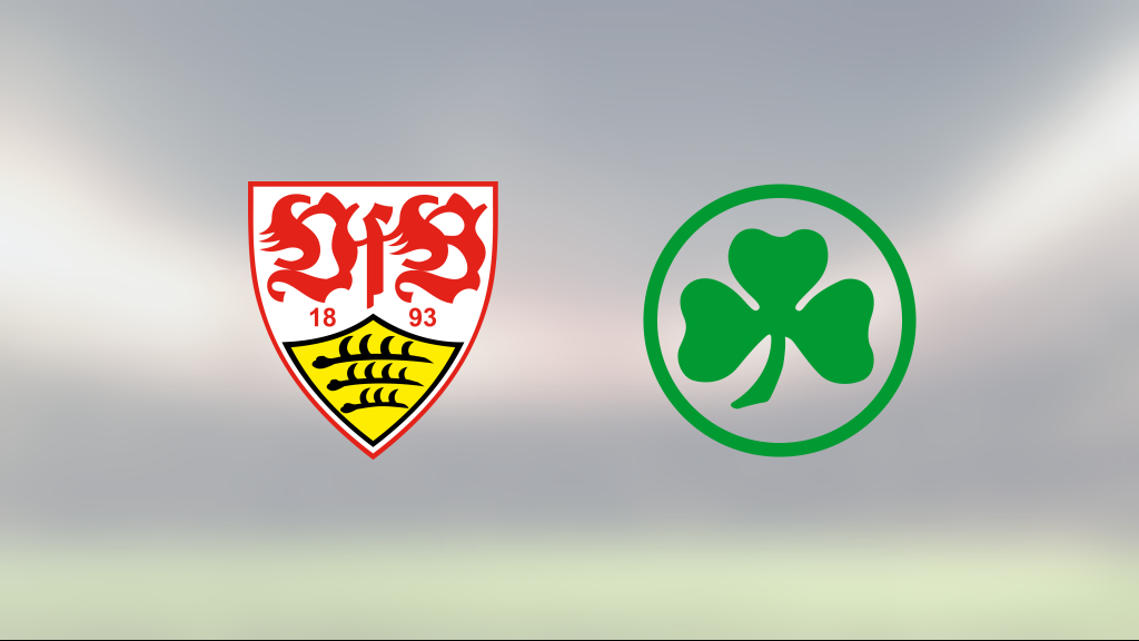 Marc Kempf i målform när VfB Stuttgart vann mot Greuther Fürth