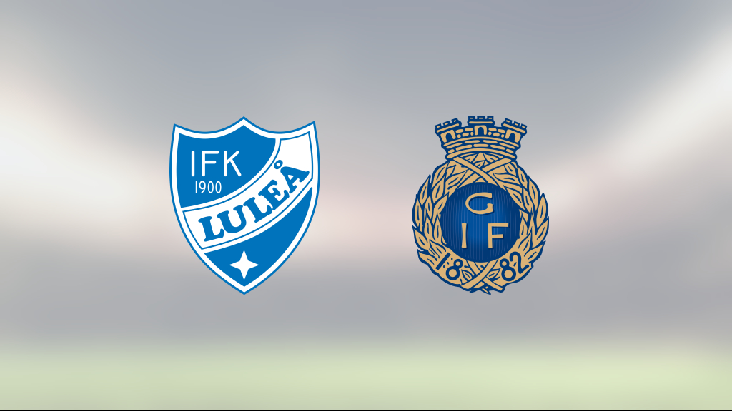 Gefle vände underläge och vann