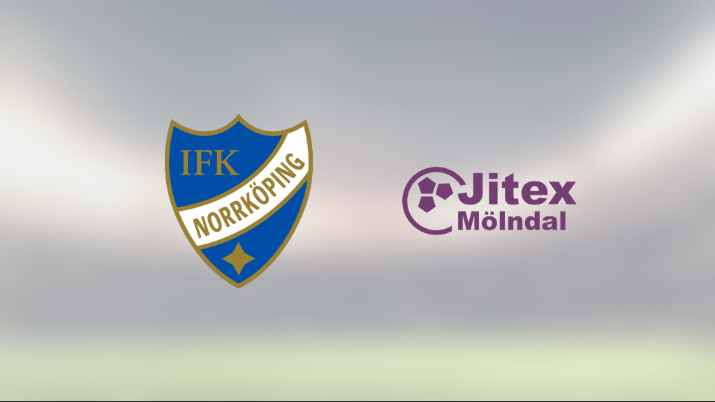 1–0-seger för Jitex Mölndal mot IFK Norrköping – Linnea Folkow matchhjälte