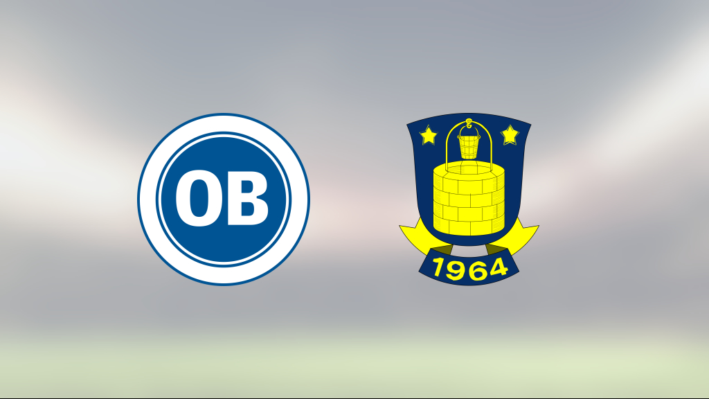 Odense hämtade i kapp underläge och kryssade mot Bröndby