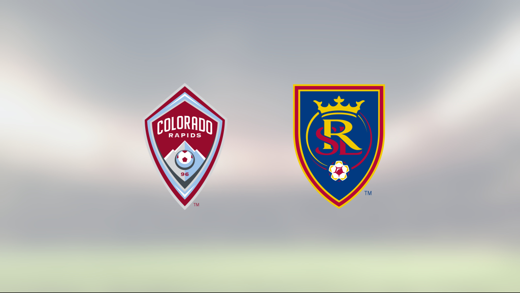 Colorado Rapids vann en uddamålsseger hemma mot Real Salt Lake