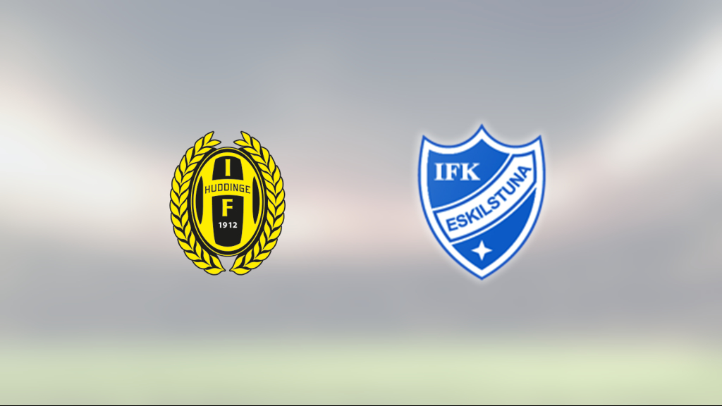 Apollon Georgopoulos gjorde två mål när Huddinge vann mot IFK Eskilstuna