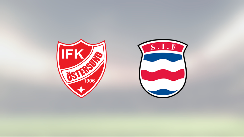 Seger för IFK Östersund mot Stöde efter sent avgörande