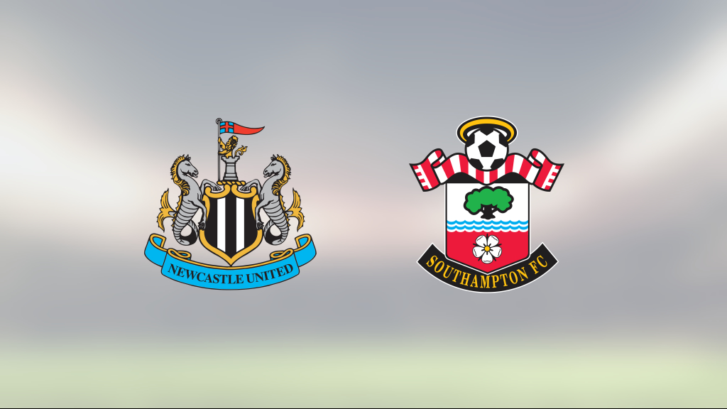 Oavgjort för Newcastle hemma mot Southampton