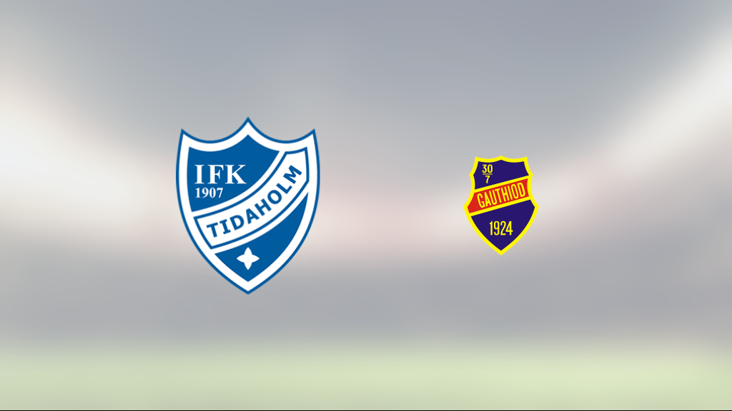 1-0 mot Gauthiod innebär första segern för IFK Tidaholm