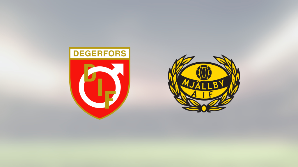 2-0 mot Degerfors gjorde Mjällby till segrare igen