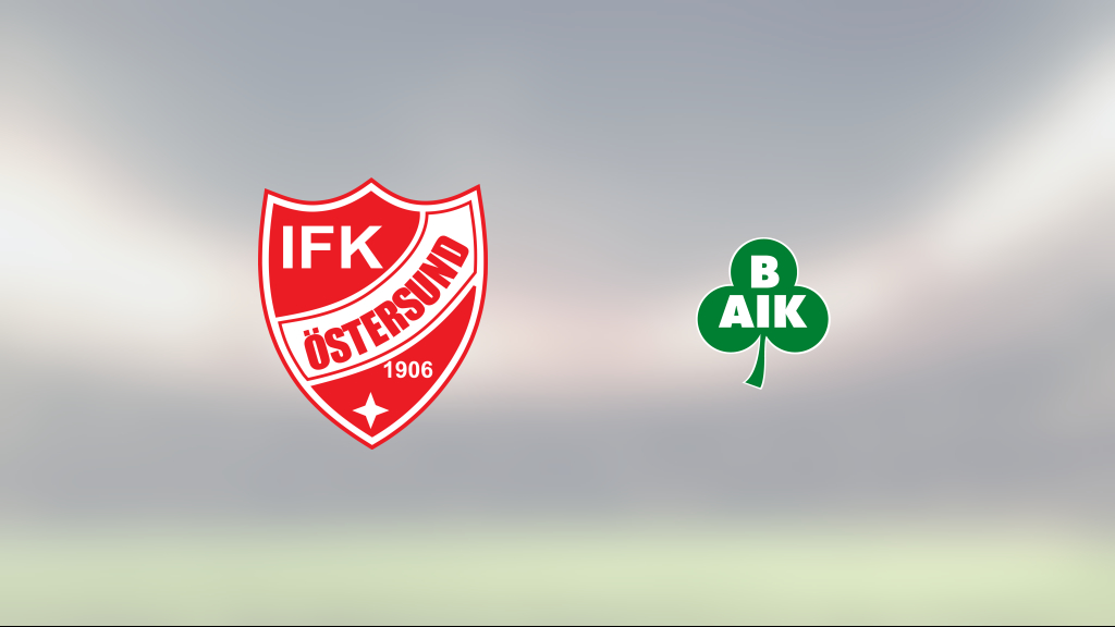 IFK Östersund och Bergnäset delade på poängen efter 1-1