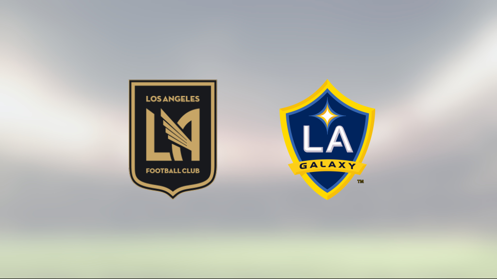 Äntligen poäng för Los Angeles FC mot LA Galaxy