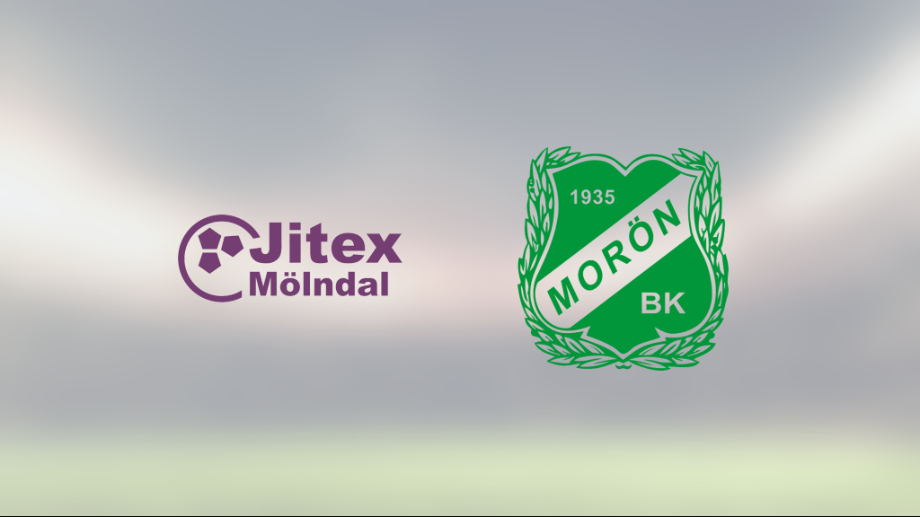 Morön avgjorde före paus mot Jitex Mölndal