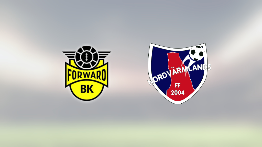 Nordvärmland vann med 2-1 borta mot Forward