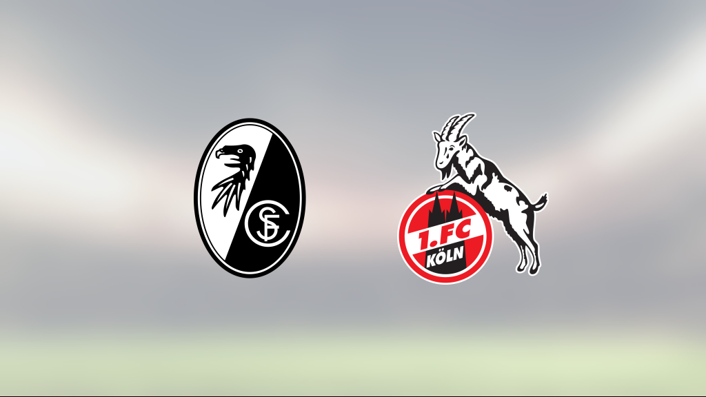 Rafael Czichos räddade poäng när Freiburg kryssade mot FC Köln