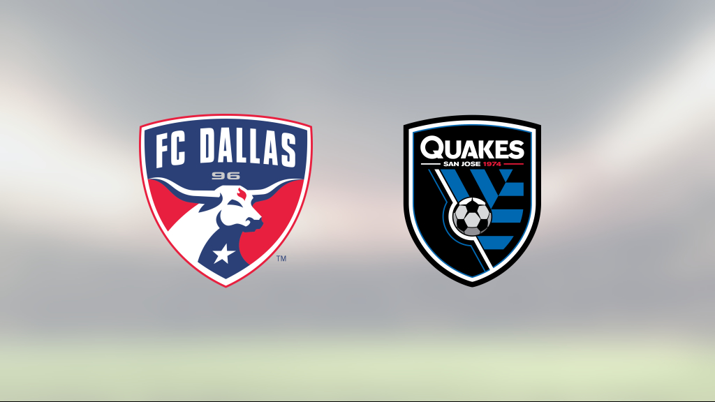 Oavgjort för FC Dallas hemma mot San Jose Earthquakes