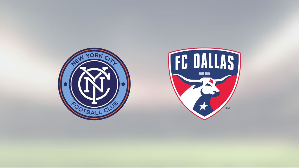 New York City och FC Dallas delade på poängen efter 3-3