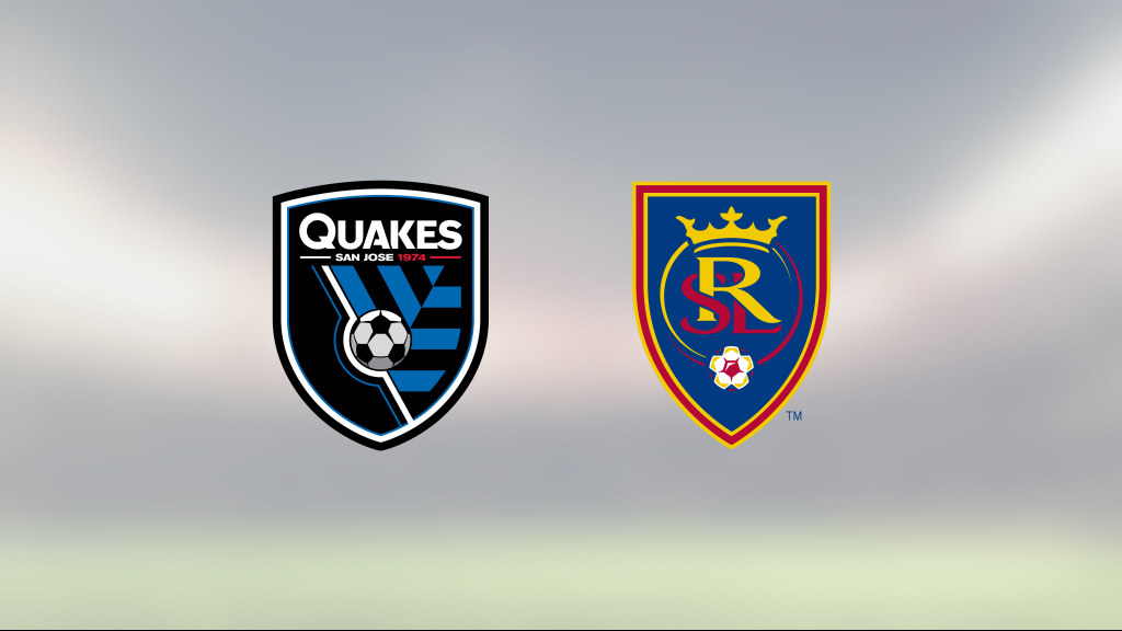 Real Salt Lake vann med 4-3 borta mot San Jose Earthquakes