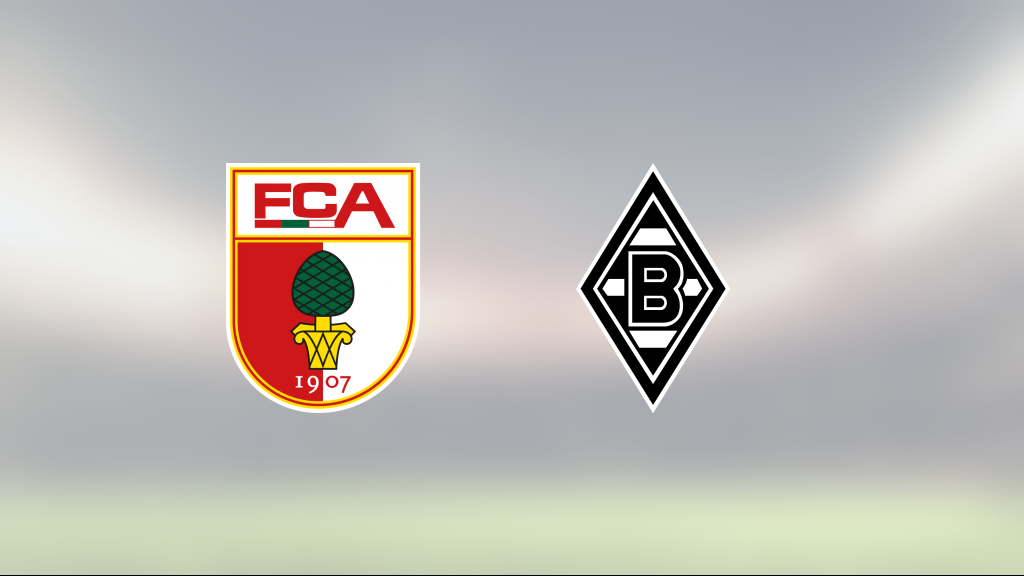 1–0-seger för Augsburg mot Mönchengladbach – Florian Niederlechner matchhjälte