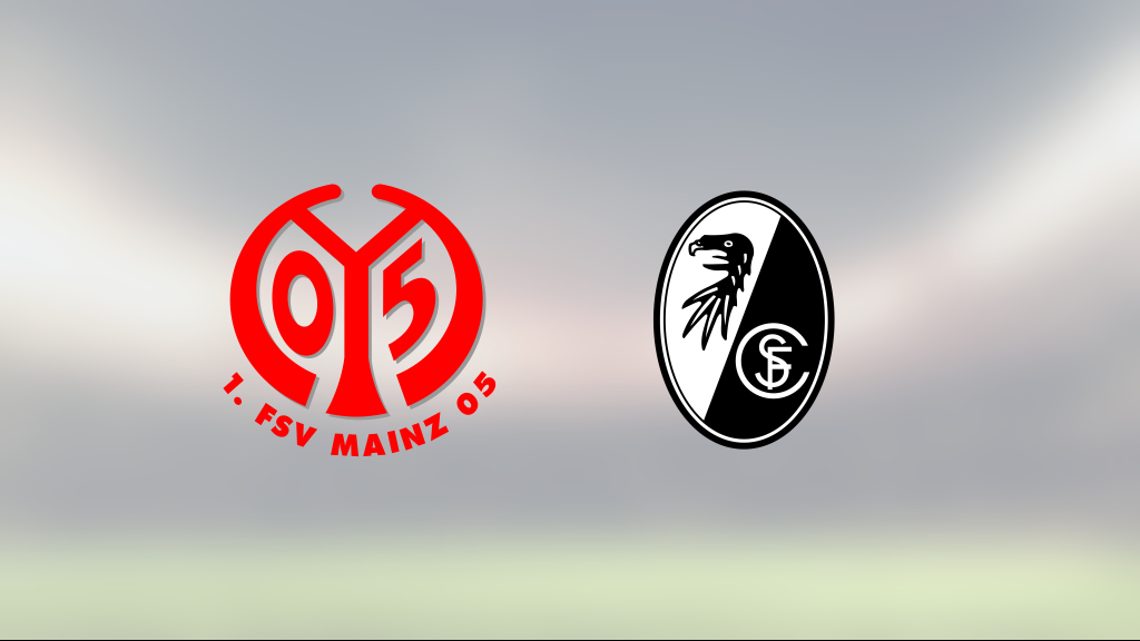 Mainz och Freiburg kryssade i mållös match