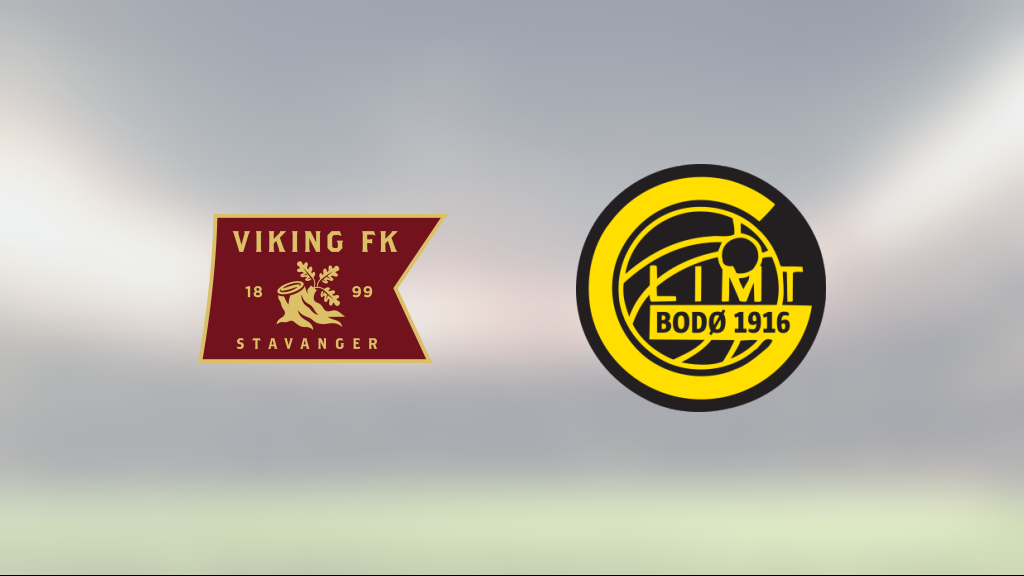 Bodö/Glimt upp i topp efter seger mot Viking