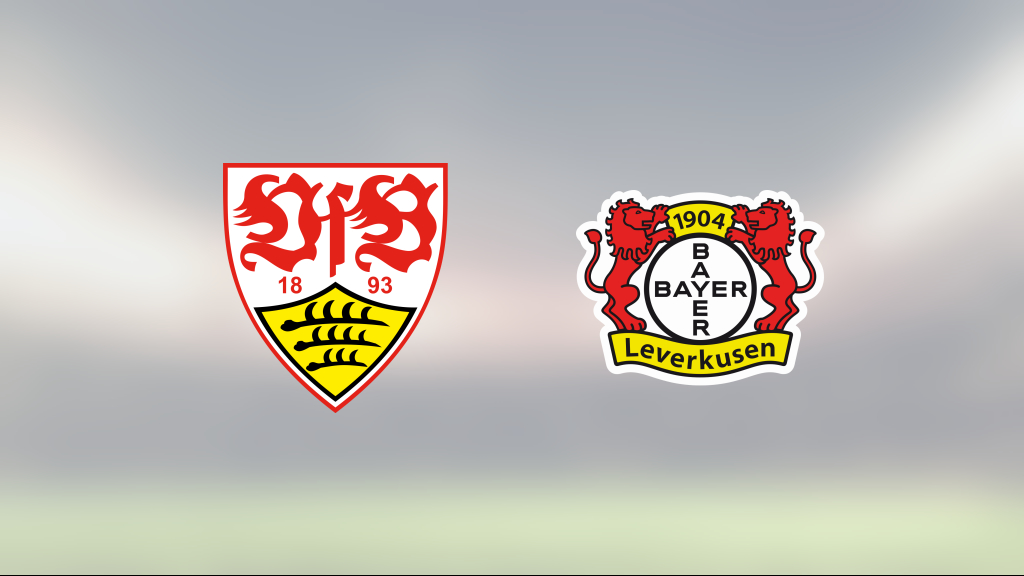 Klar seger för Bayer Leverkusen mot VfB Stuttgart på Mercedes-Benz Arena