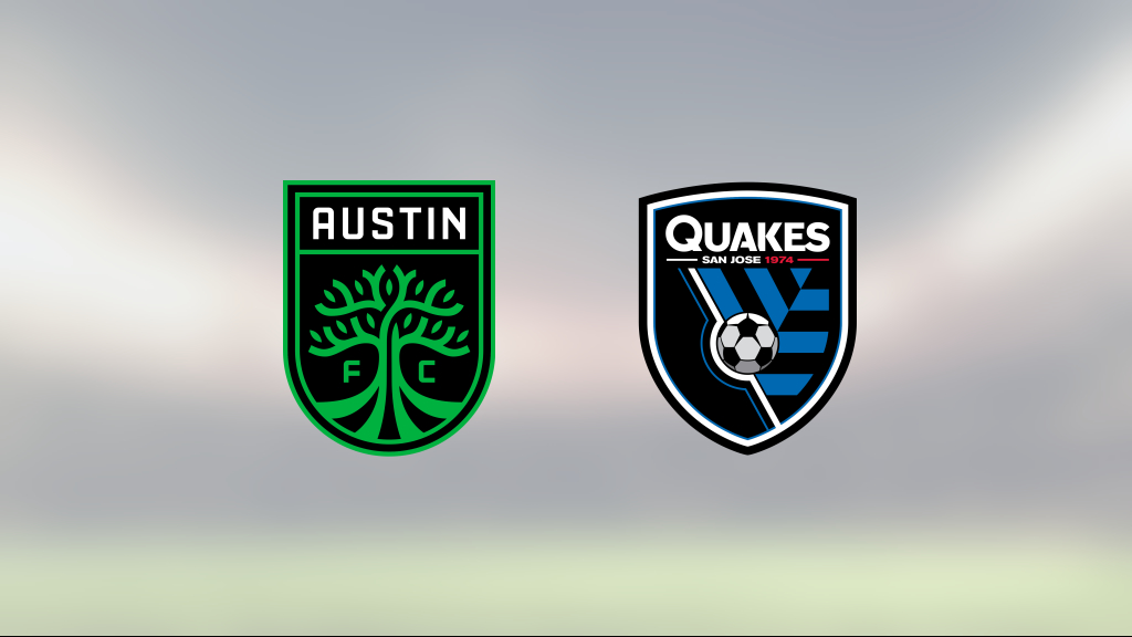 Seger för San Jose Earthquakes borta mot Austin