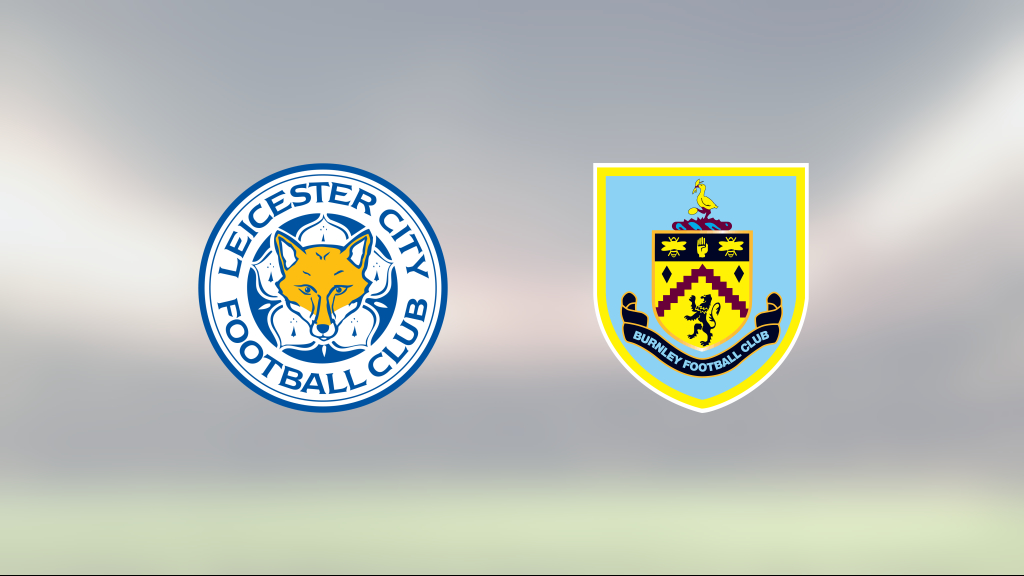 Leicester fixade en poäng hemma mot Burnley