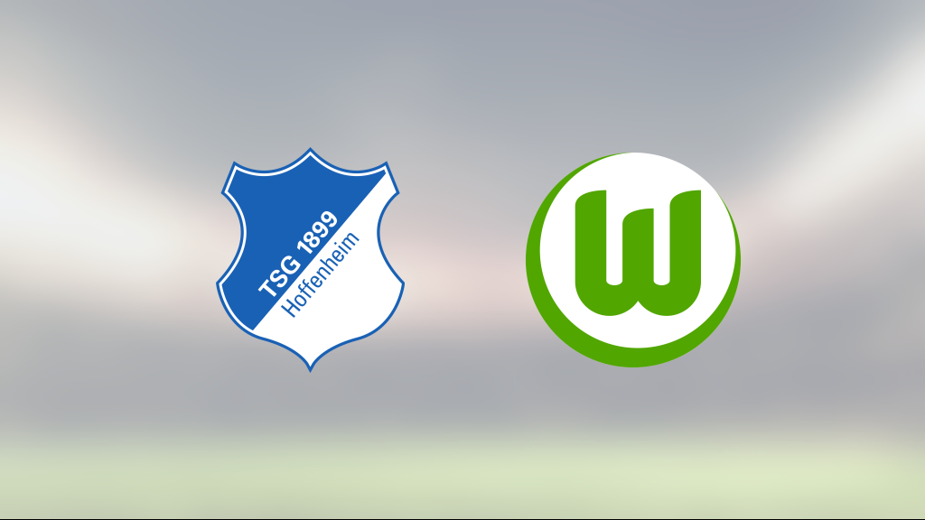 Hoffenheim slog Wolfsburg på hemmaplan